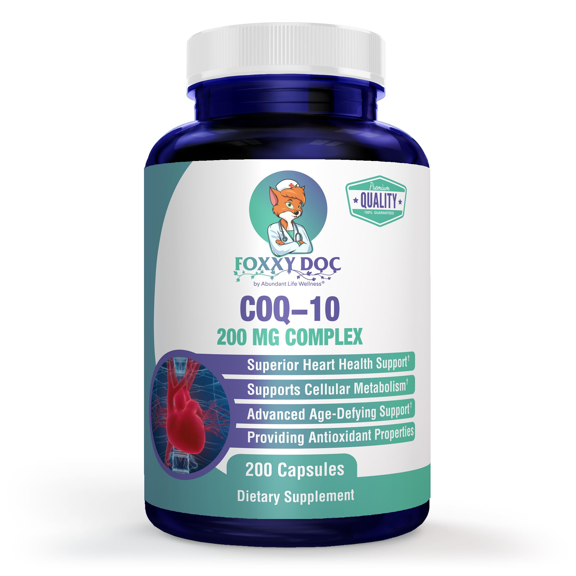 Amazon.com: Dr. Valerie Nelson CoQ10 - Co-Enzyme Q10-200 mg